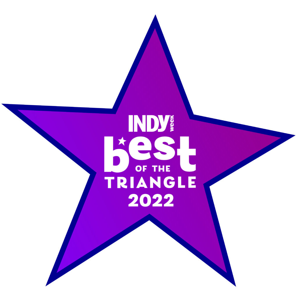 Indy best of the triangle 2022 award