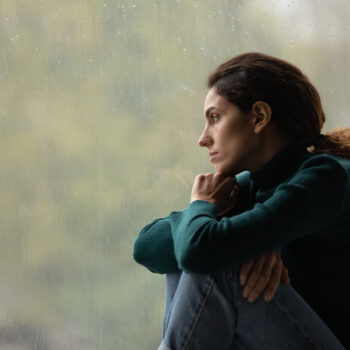 woman near the window